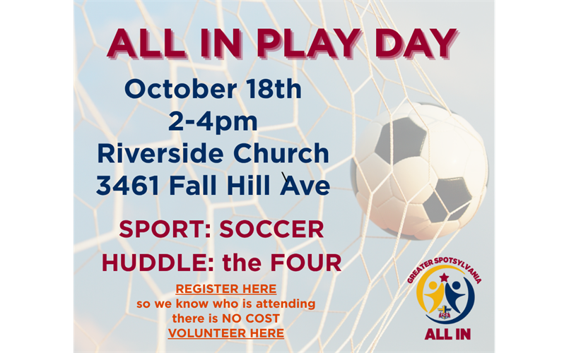 ALL IN OCTOBER PLAYDAY