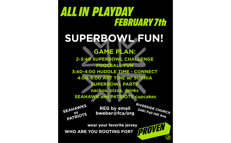 ALL IN FEBRUARY PLAYDAY