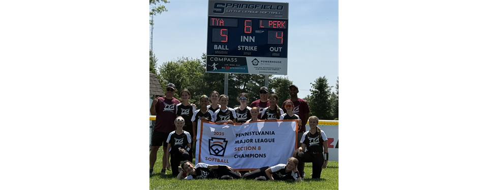 2025 12u District and Sectional Champs