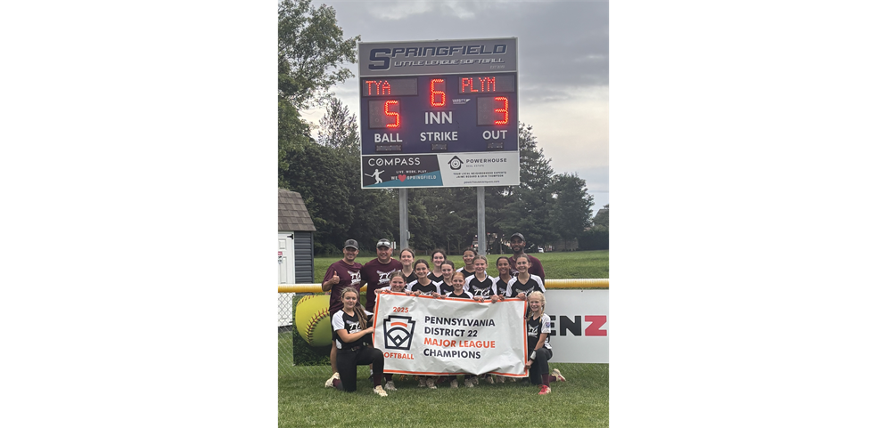 2025 12U District and Sectional Champs!