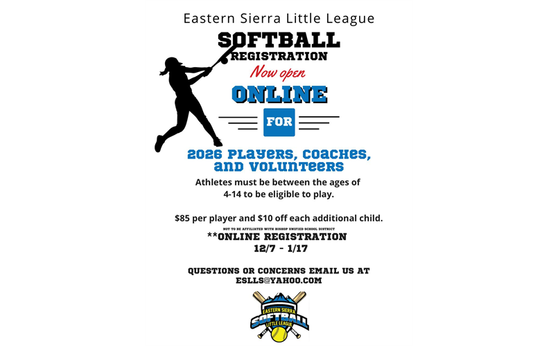 2026 Registration Now Open!!