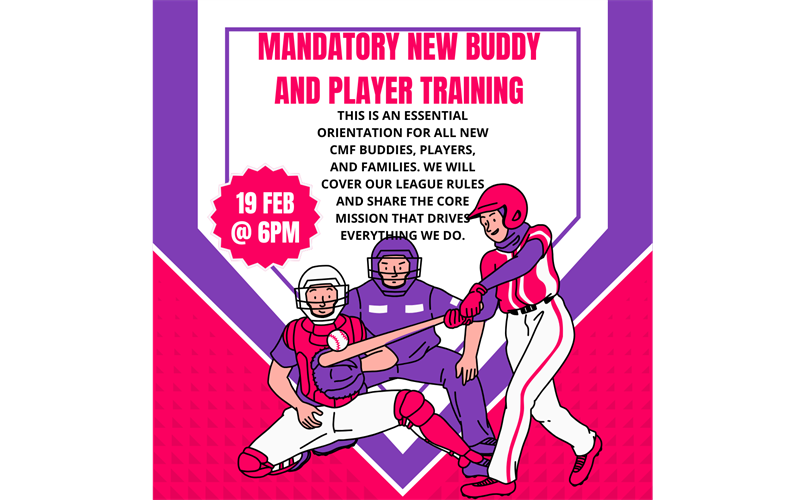 New Buddy & Player Training
