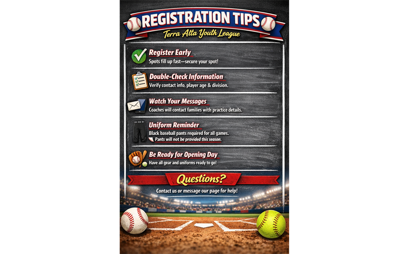 Registration Tips