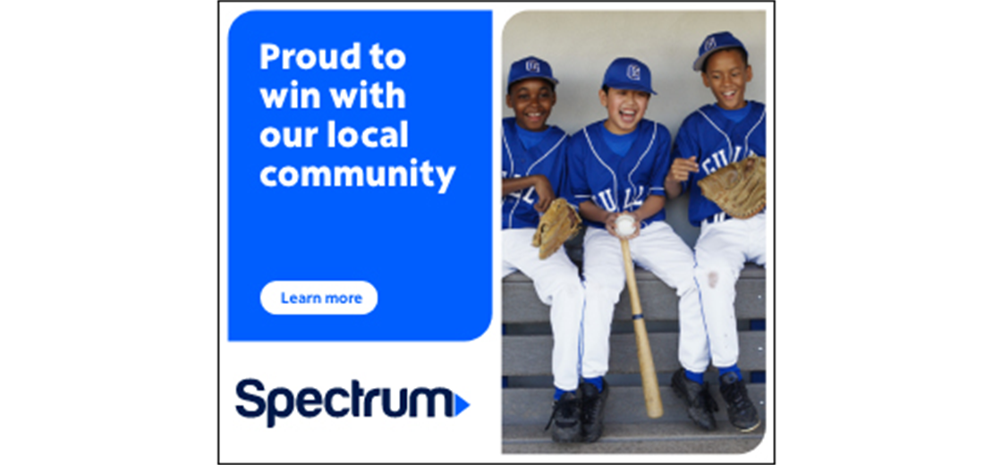 UE Little League is proudly sponsored by Spectrum Cable