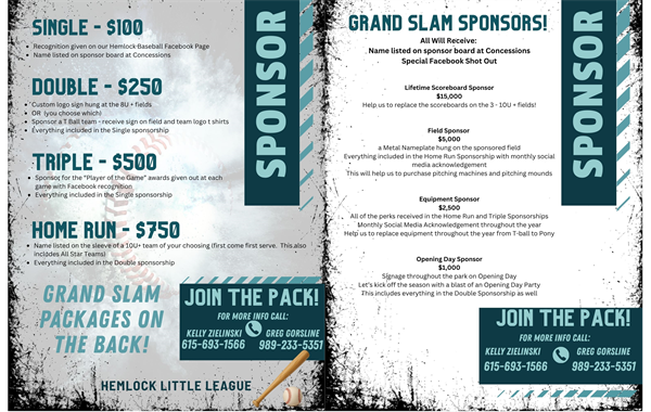 Become a 2026 Sponsor Today!