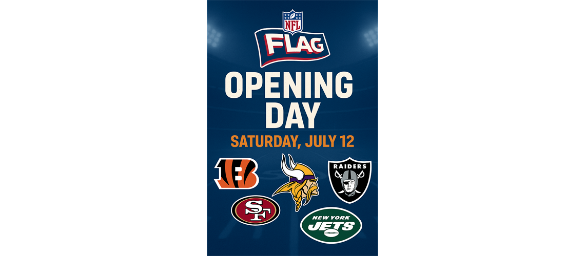 ARE YOU READY! NFL FLAG OPENING DAY!