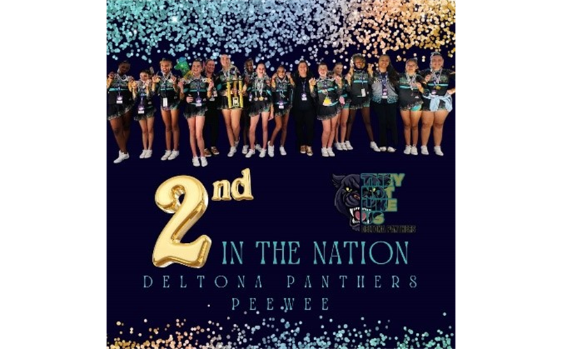 2025 PeeWee 2nd in the Nation