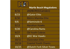 Season Schedule