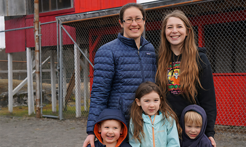 Kaelene Harrison and Bri Schilling leading another season with their littles in tow. 