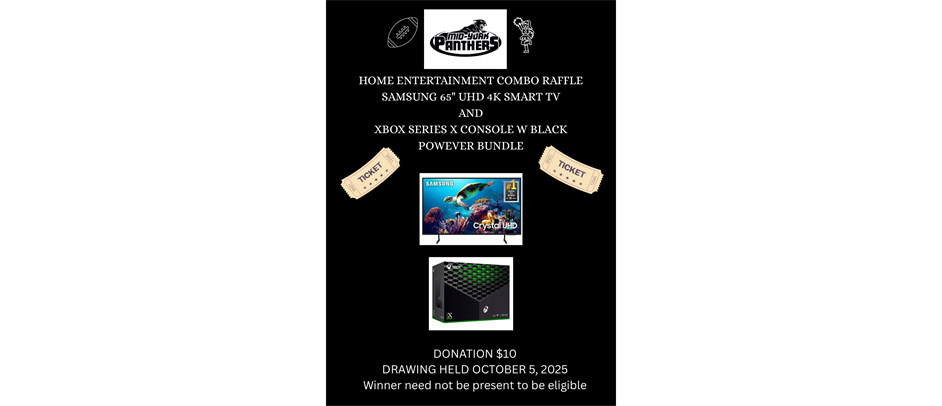 HOME ENTERTAINMENT COMBO RAFFLE!