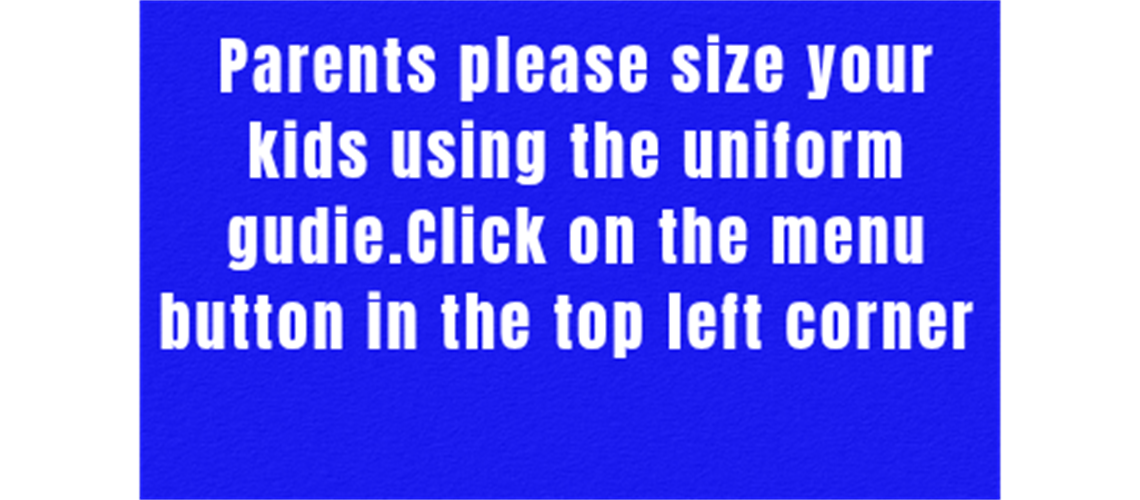 Uniform Sizing Gudie