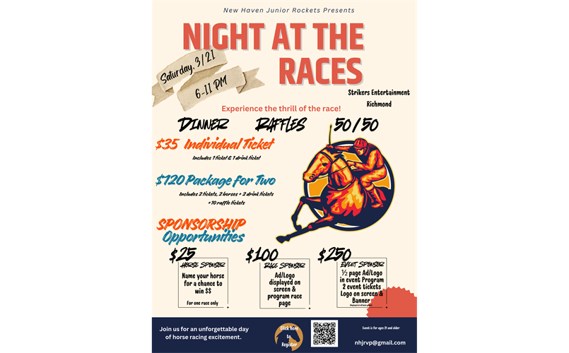 Night of the Races - 1st Fundraiser