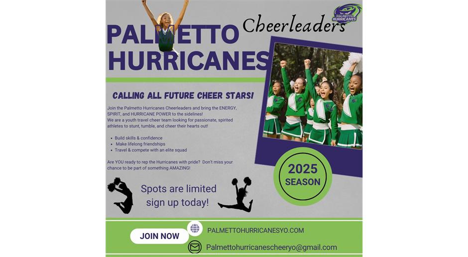 Click Here to Register for Cheerleading