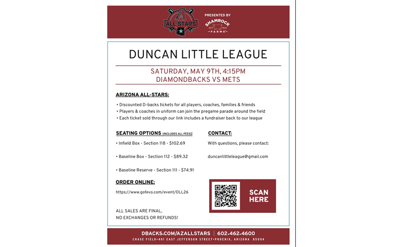 DiamondBacks Game Day Tickets 