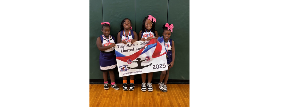 2025 Greater Jacksonville Pop Warner Tiny Mite City Champs