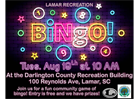 Lamar Bingo- 10 AM