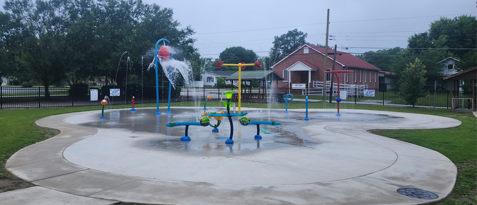 Splash Pad is now open 