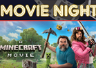 Minecraft Movie Night