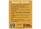 Season Outline