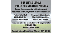 Paper Registration