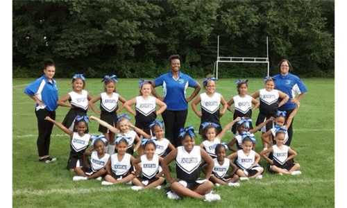Manchester Knights Cheerleaders 2014