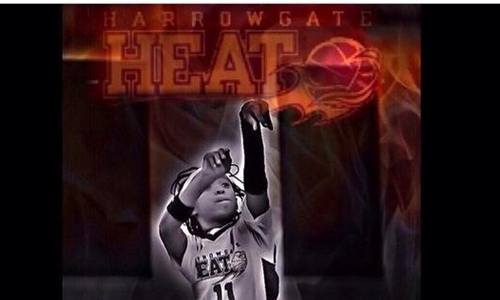 Red HOT Harrowgate Heat Basketball for ages 7-18 years