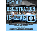 Tryout Registration is LIVE!!