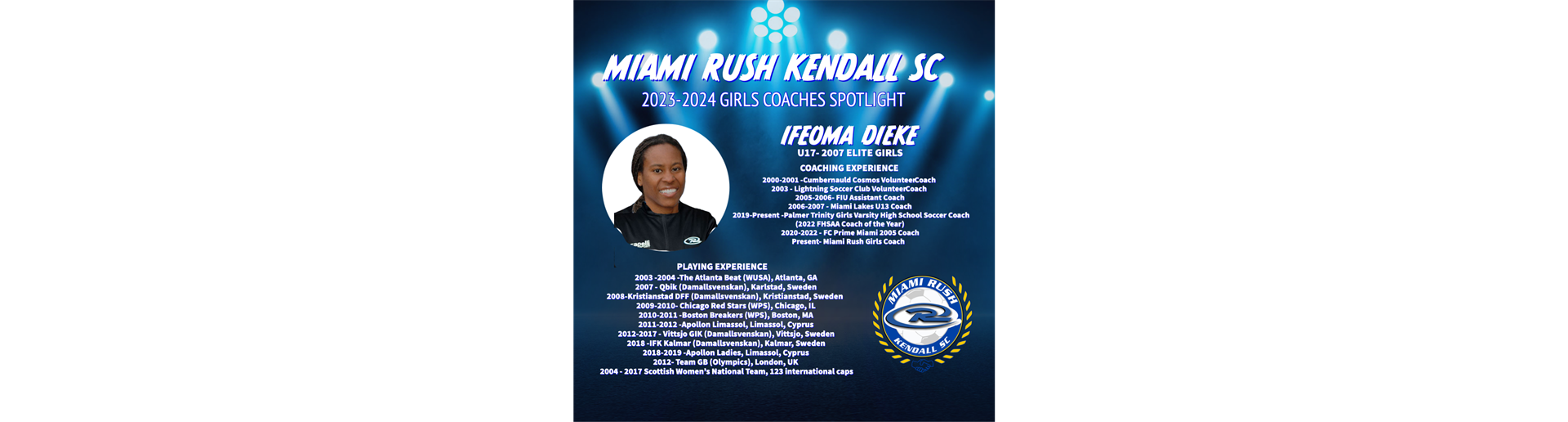 Ifeoma Dieke Newest Member Of Our Girls Staff