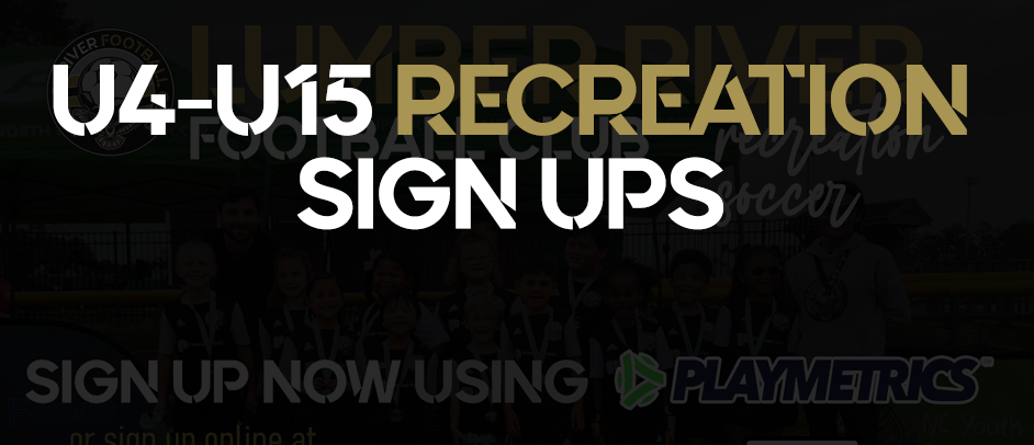 2025 Fall Recreation Soccer Sign Ups!  U4-U15 Boys and Girls