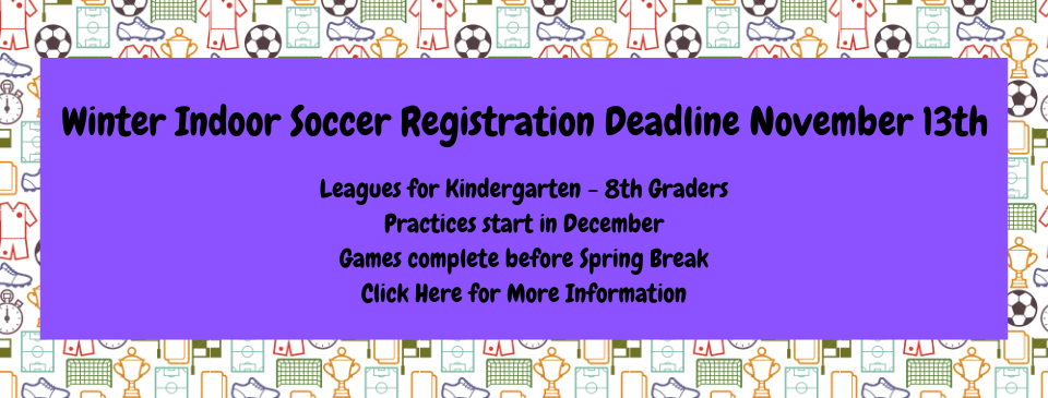 Winter Indoor Soccer Registration