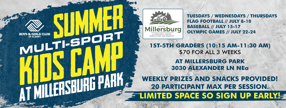 Multi-sport Camp at Millersburg Park