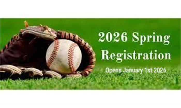 Spring Registration Opens January 1st 2026