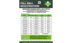 FALL BALL 2025 REGISTRATION OPEN!
