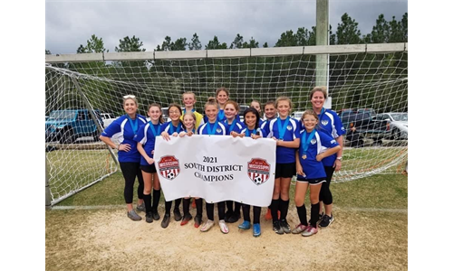 U12G South District Champions