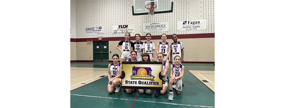 6th Grade Girls punch their ticket to the State Tournament