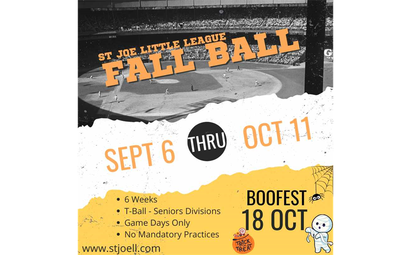 Fall Ball Registration is OPEN!!