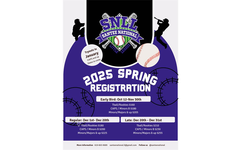 Spring 2025 Registration