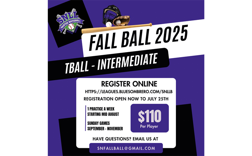 2025 Fall Ball Registration