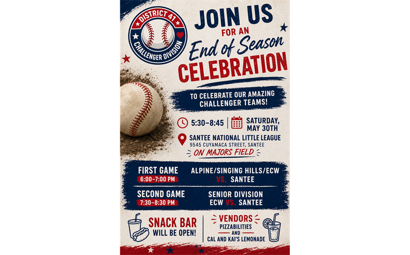 District 41 Challenger League Celebration