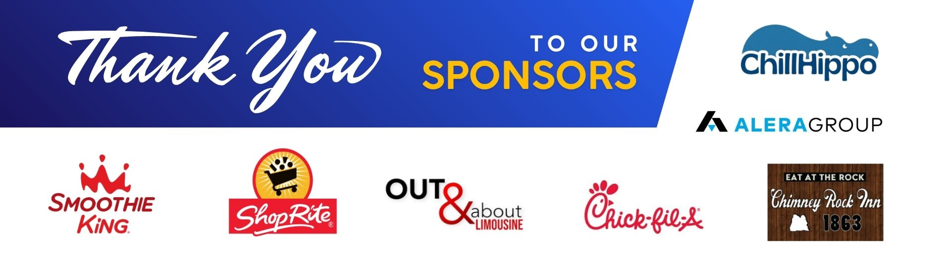 Thank you to our Sponsors